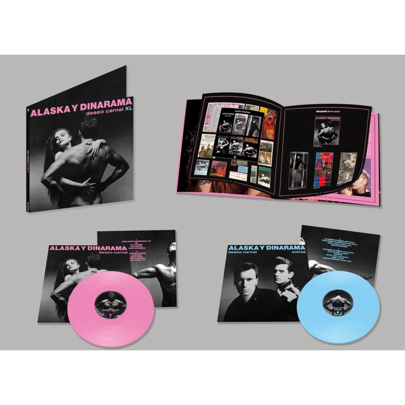 ALASKA Y DINARAMA - DESEO CARNAL XL (2 LP-VINILO) ROSA / AZUL