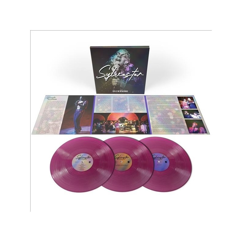 SYLVESTER - LIVE AT THE OPERA HOUSE (THE COMPLETE RECORDINGS) (3 LP-VINILO) COLOR
