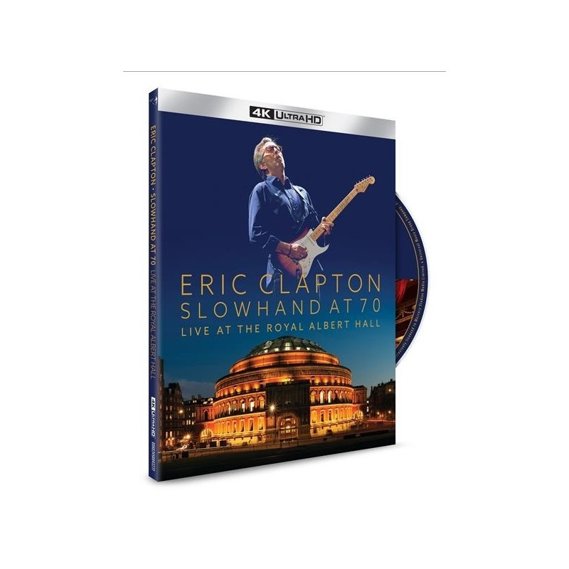 ERIC CLAPTON - SLOWHAND AT 70: LIVE AT THE ROYAL ALBERT HALL UHD (BLU-RAY)