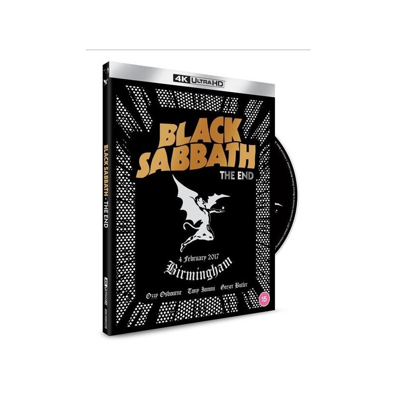 BLACK SABBATH - THE END 4K UHD (BLU-RAY)