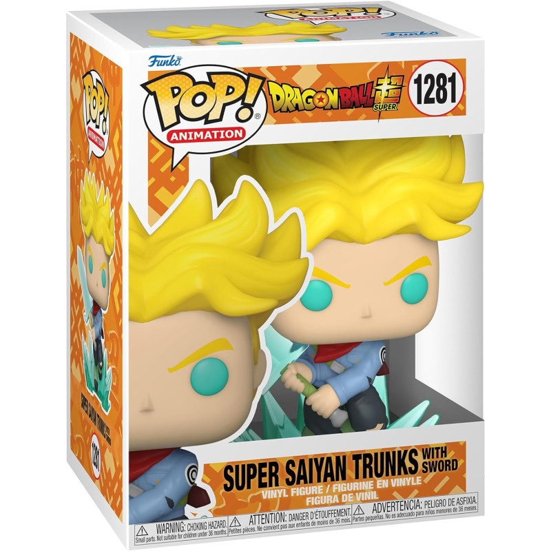 FUNKO POP! DRAGON BALL SUPER: SUPER SAIYAN TRUNKS (1281)
