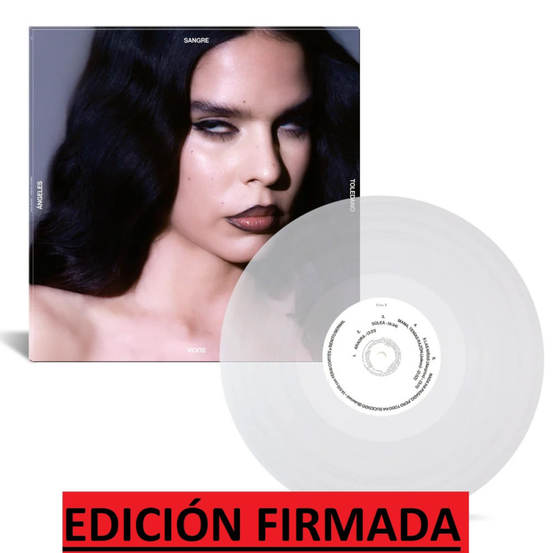 ÁNGELES TOLEDANO - SANGRE SUCIA (LP-VINILO) EDICIÓN FIRMADA