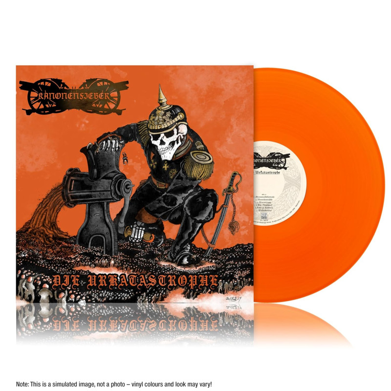 KANONENFIEBER - DIE URKATASTROPHE (LP-VINILO) ORANGE