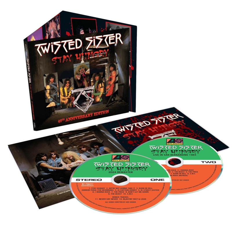 TWISTED SISTER - STAY HUNGRY (2 CD)