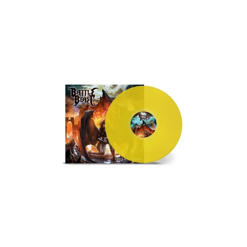 BATTLE BEAST - UNHOLY SAVIOR (LP-VINILO) YELLOW