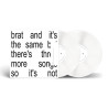 CHARLI XCX - BRAT AND ITS THE SAME  BUT THERE'S THREE MORE SONGS SO IT'S NOT (2 LP-VINILO) WHITE