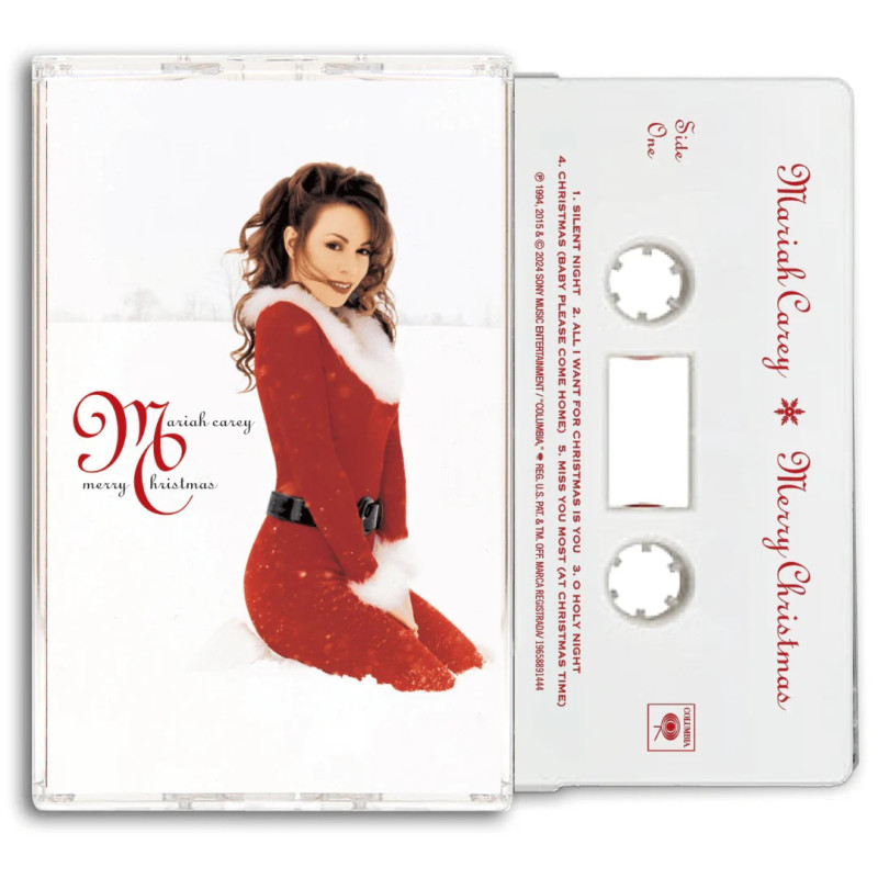 MARIAH CAREY - MERRY CHRISTMAS (30TH ANNIVERSARY) (CASSETTE)