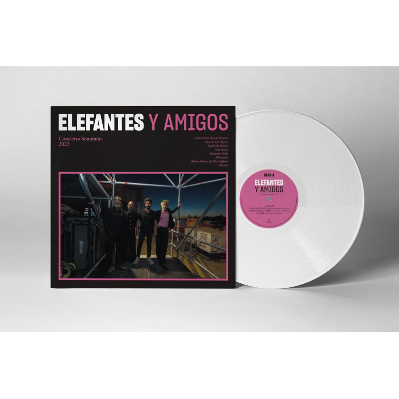 ELEFANTES - CONCIERTO SONORAMA 2023 (LP-VINILO) BLANCO
