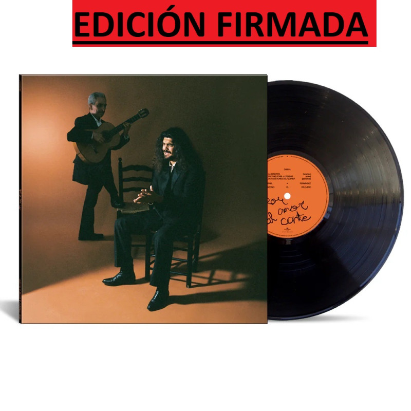 ISRAEL FERNÁNDEZ & ANTONIO EL RELOJERO - POR AMOR AL CANTE (LP-VINILO) EDICIÓN FIRMADA