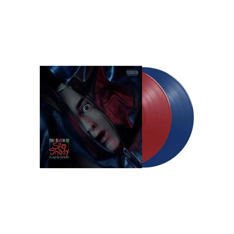 EMINEM - THE DEATH OF SLIM SHADY (COUP DE GRÂCE) (2 LP-VINILO) RED/BLUE