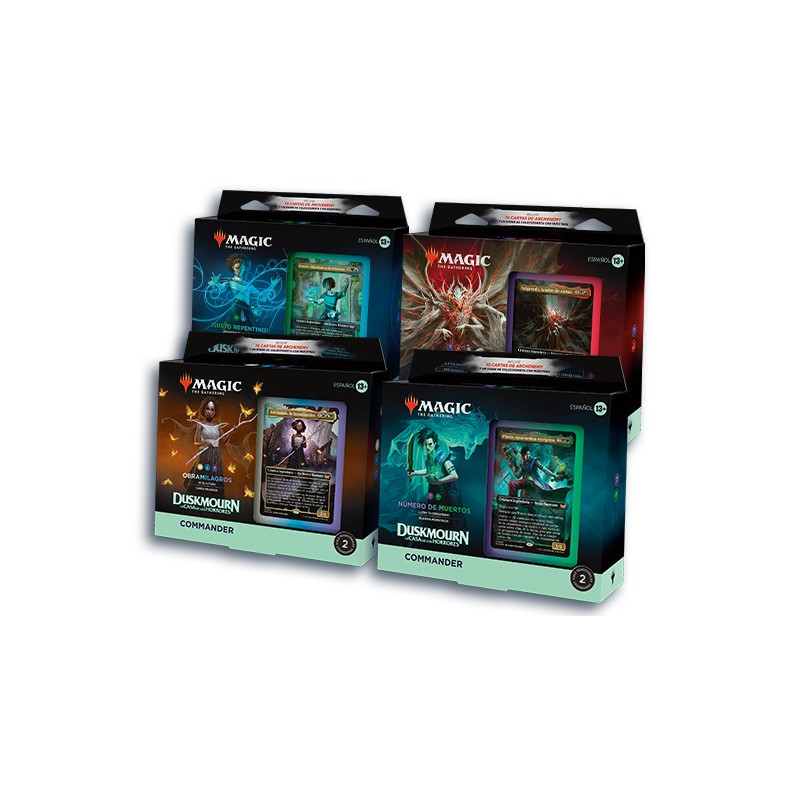 MAGIC DUSKMOURN: LA CASA DE LOS HORRORES MAZO COMMANDER ESPAÑOL