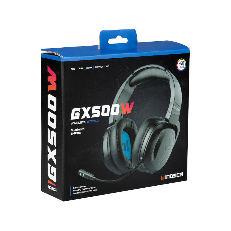 PS5 AURICULARES GX500W INDECA