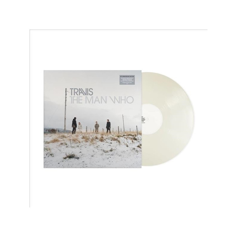 TRAVIS - THE MAN WHO (25TH ANNIVERSARY EDITION) (LP-VINILO) DELUXE WHITE EDICIÓN LIMITADA