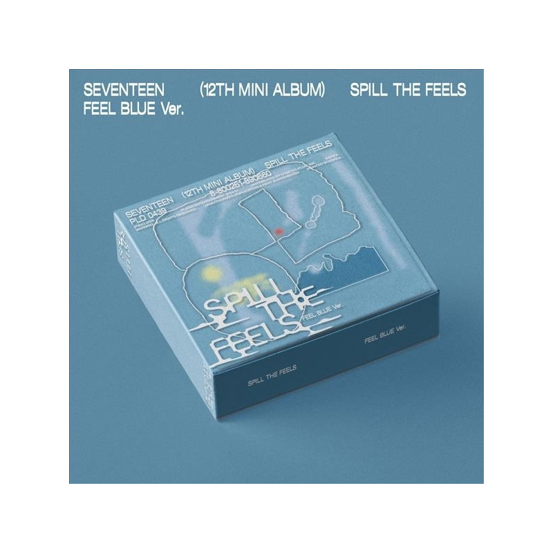 SEVENTEEN - SEVENTEEN 12TH MINI ALBUM 'SPILL THE FEELS' FEEL BLUE VERSION (CD)