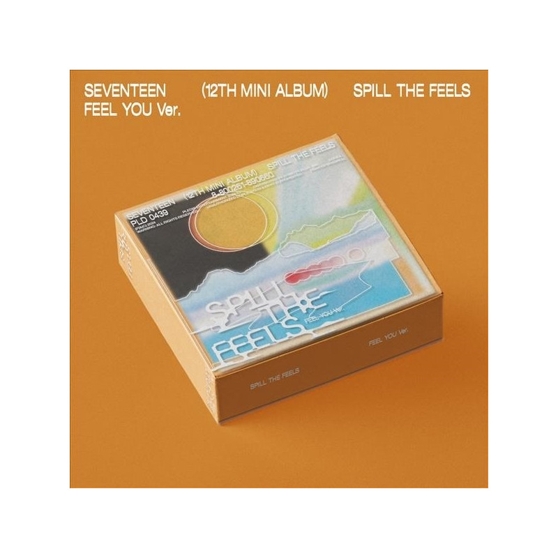 SEVENTEEN - SEVENTEEN 12TH MINI ALBUM 'SPILL THE FEELS' FEEL YOU VERSION (CD)