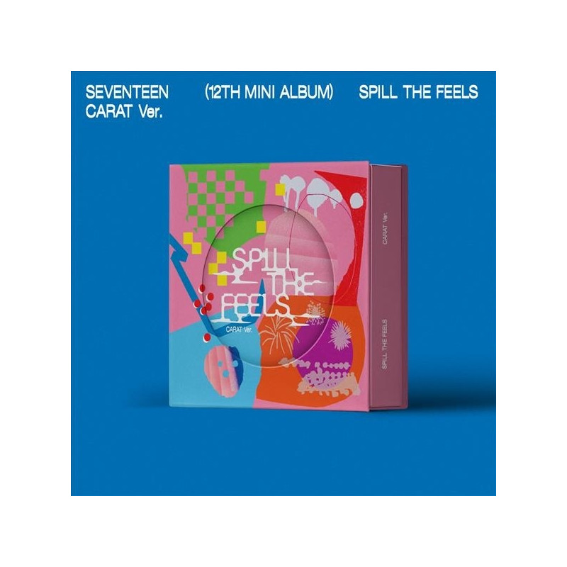 SEVENTEEN - SEVENTEEN 12TH MINI ALBUM 'SPILL THE FEELS' CARAT VERSION (CD)