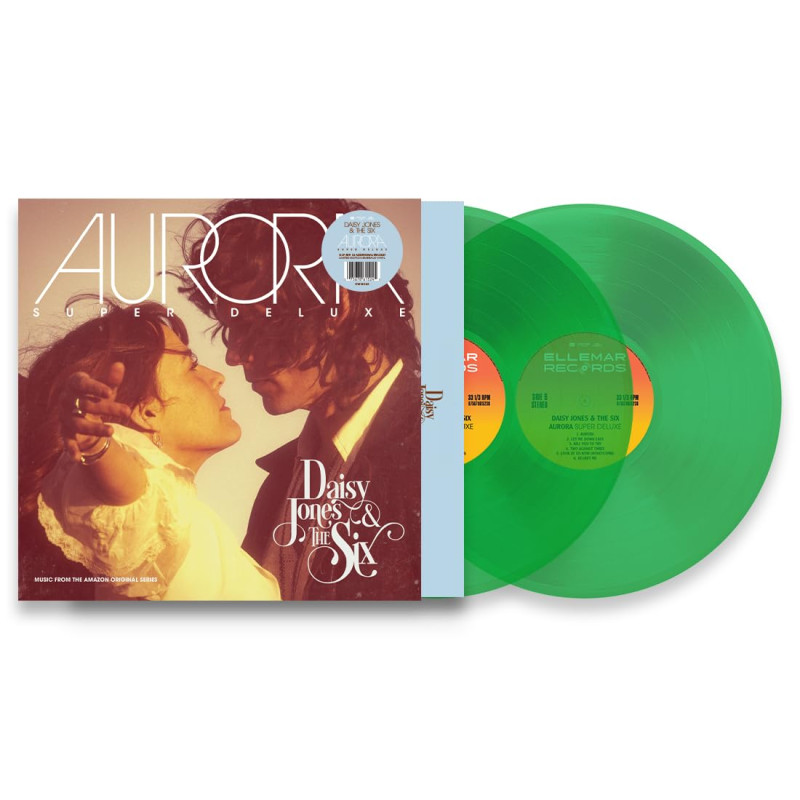 DAISY JONES & THE SIX - AURORA (2 LP-VINILO) SUPER DELUXE GREEN