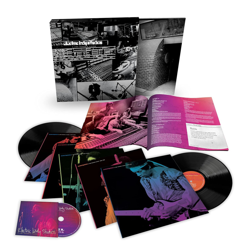 THE JIMI HENDRIX EXPERIENCE - ELECTRIC LADY STUDIOS: A JIMI HENDRIX VISION (5 LP-VINILO + BLU-RAY) BOX