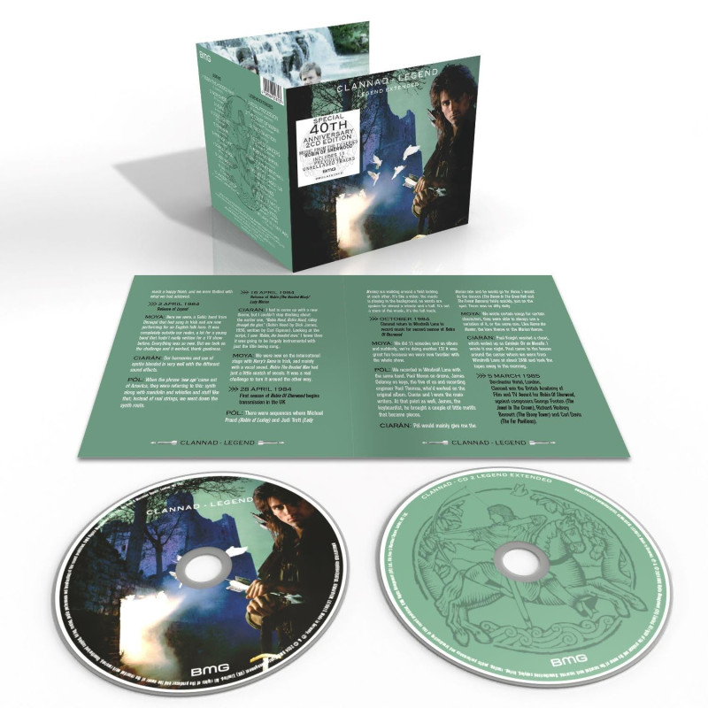 CLANNAD - LEGEND / LEGEND EXTENDED (40TH ANNIVERSARY EDITION) (2 CD)