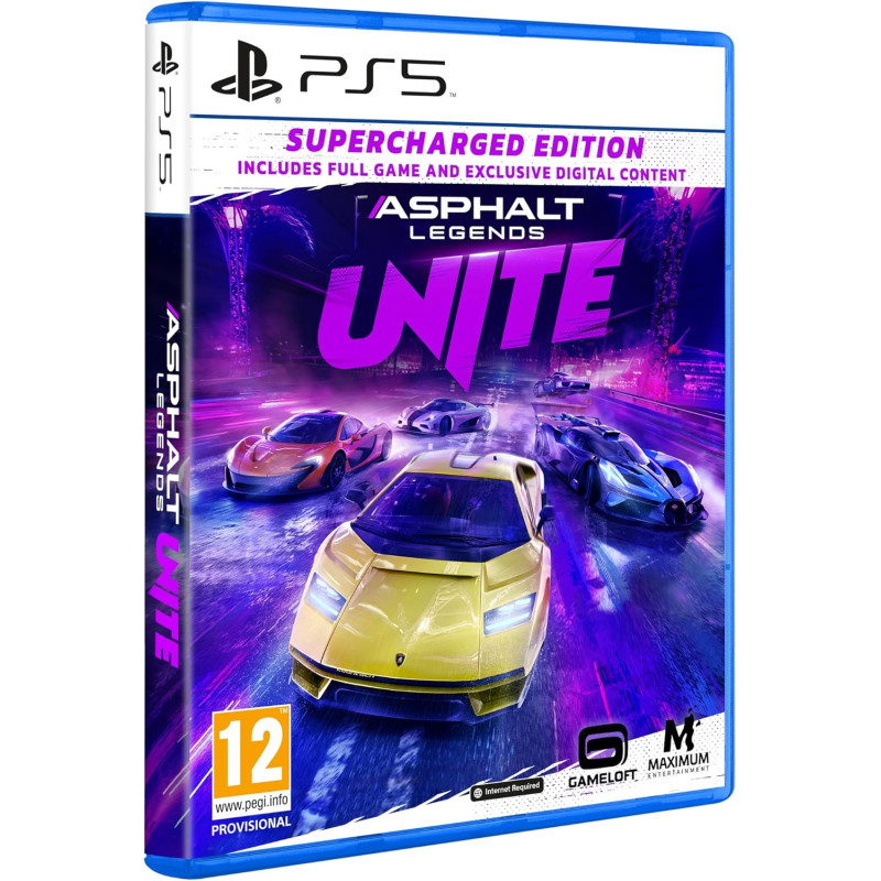 PS5 ASPHALT LEGENDS UNITE: SUPERCHARGED EDITION