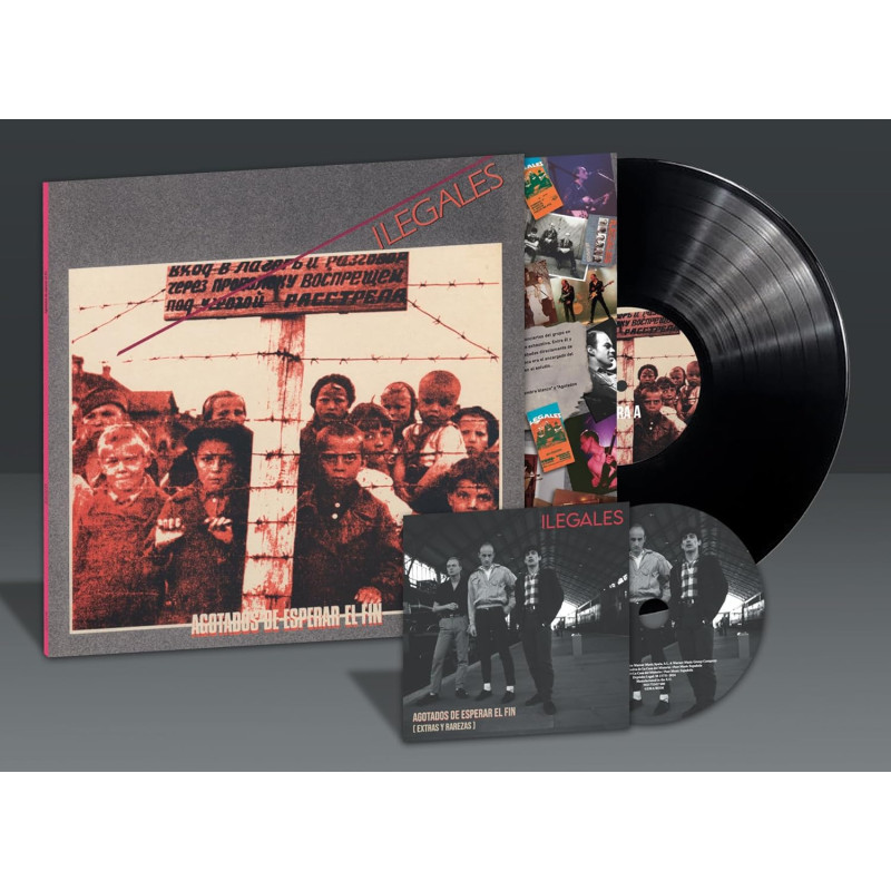 ILEGALES - AGOTADOS DE ESPERAR EL FIN (LP-VINILO + CD)