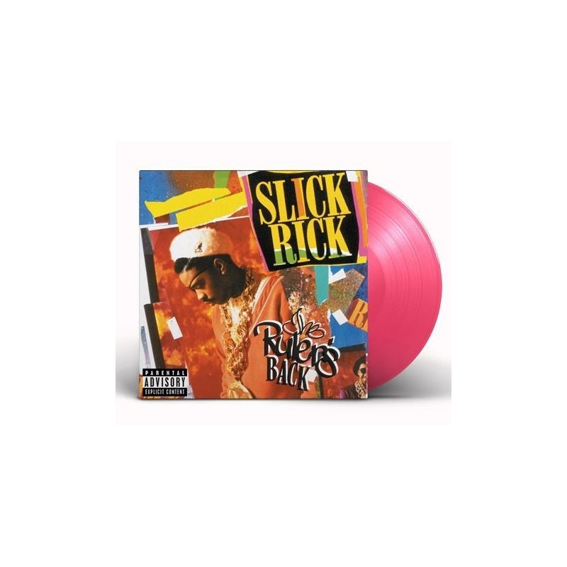 SLICK RICK - THE RULER'S BACK (LP-VINILO) COLOR INDIES EDICIÓN LIMITADA