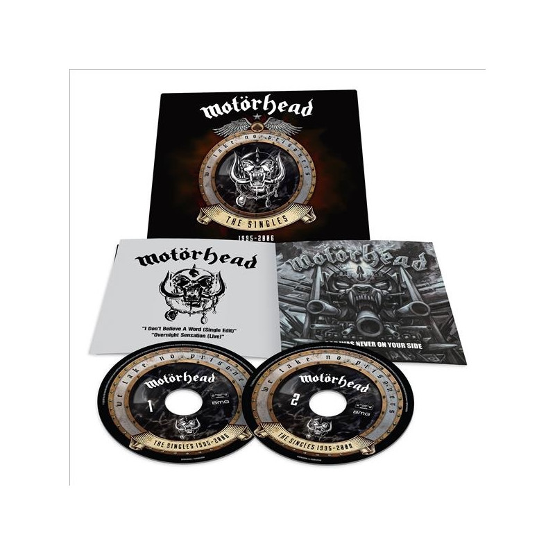 MOTÖRHEAD - WE TAKE NO PRISONERS (THE SINGLES 1995 - 2006) (2 CD)