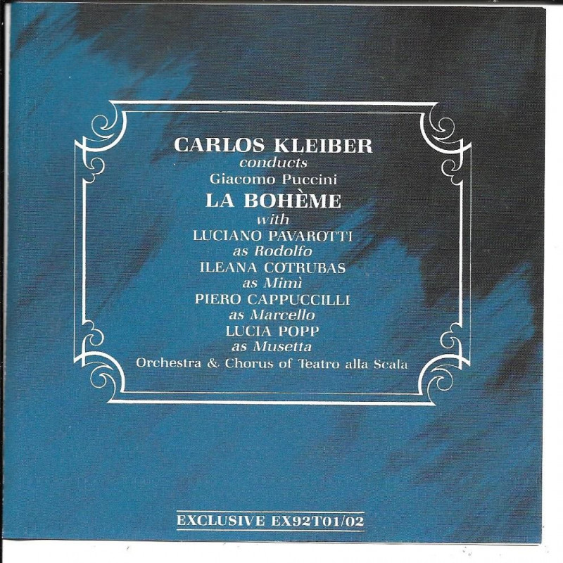 PAVAROTTI/COTRUBAS/CAPPUCCILLI/POPP - LA BOHEME