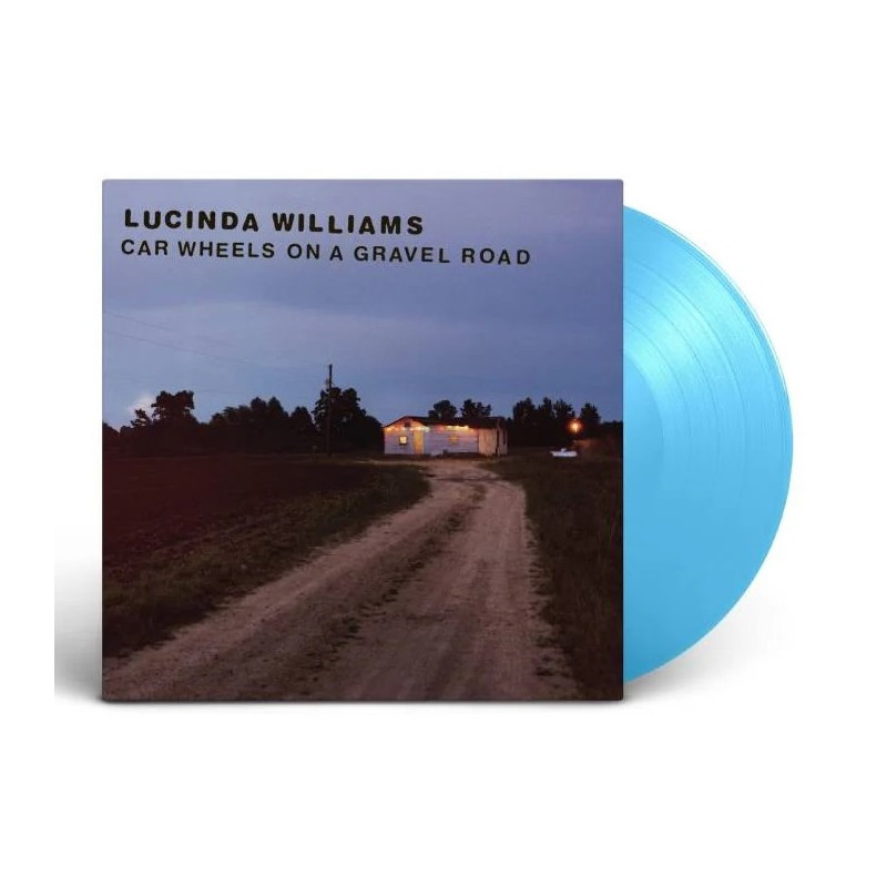 LUCINDA WILLIAMS - CAR WHEELS ON A GRAVEL ROAD (LP-VINILO) BLUE INDIES EDICIÓN LIMITADA