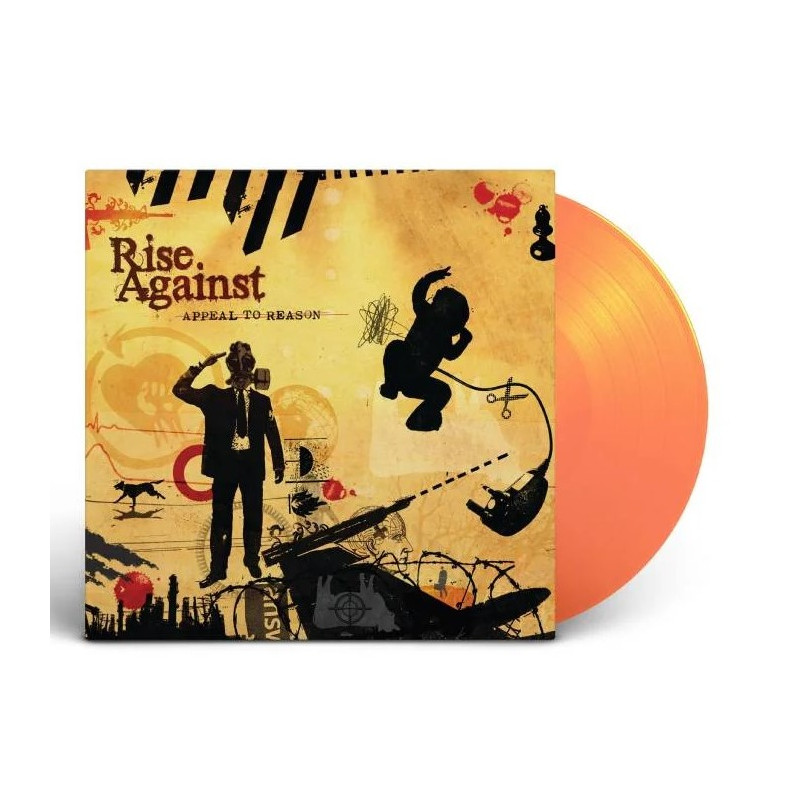 RISE AGAINST - APPEAL TO REASON (LP-VINILO) ORANGE INDIES EDICIÓN LIMITADA