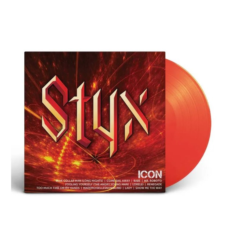 STYX - ICON (LP-VINILO) ORANGE INDIES EDICIÓN LIMITADA