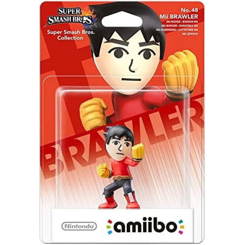 AMIIBO FIGURA SUPER SMASH BROS: MII BRAWLER