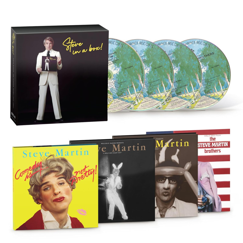 STEVE MARTIN - STEVE IN A BOX (4 CD) BOX