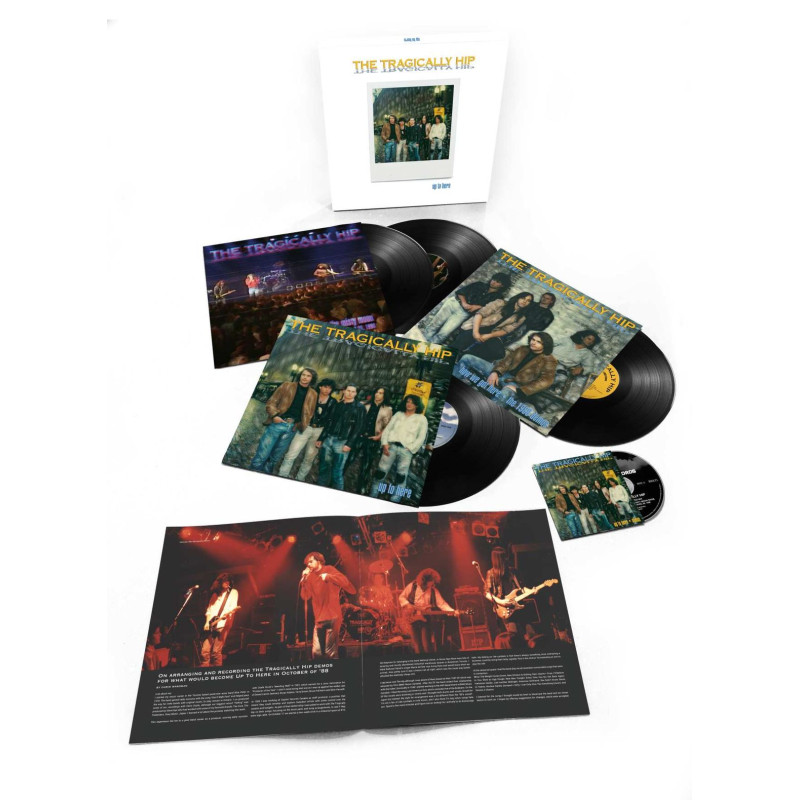 THE TRAGICALLY HIP - UP TO HERE 2024 (4 LP-VINILO) BOX EDICIÓN LIMITADA