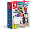 SW CONSOLA NINTENDO SWITCH BLANCA (WHITE) OLED  + SUPER MARIO BROS WONDER + SUSCRIPCIÓN 12 MESES ONLINE