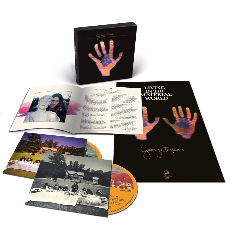 GEORGE HARRISON - LIVING IN THE MATERIAL WORLD (50TH ANNIVERSARY) (2 CD) DELUXE