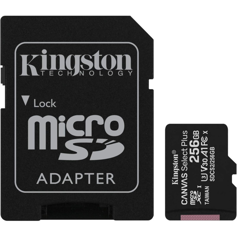 SW TARJETA MICRO SD 256 GB KINGSTON