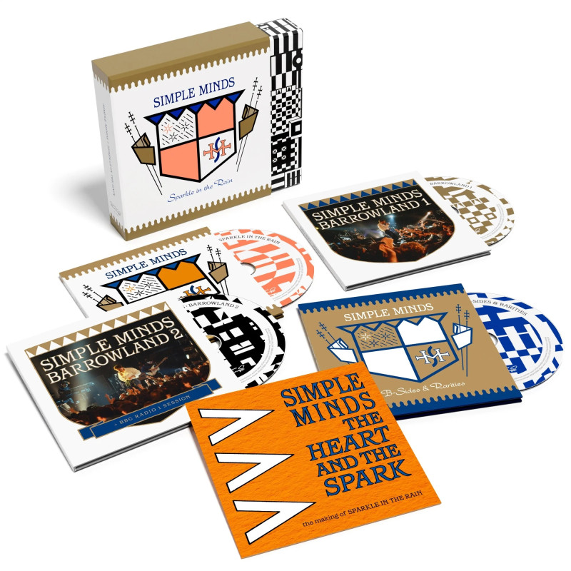 SIMPLE MINDS - SPARKLE IN THE RAIN (4 CD)