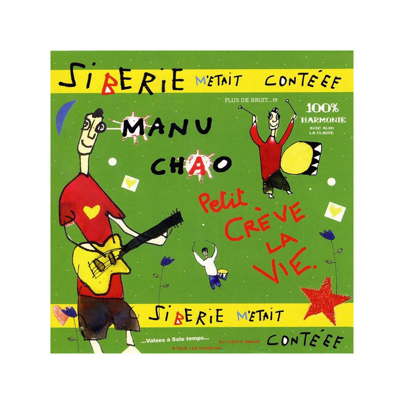 MANU CHAO - SIBÉRIE M'ÉTAIT CONTÉE (2 LP-VINILO + CD)