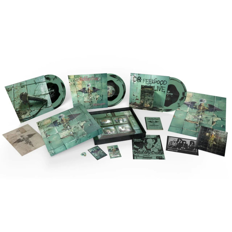 MÖTLEY CRÜE - DR. FEELGOOD (35TH ANNIVERSARY LIMITED EDITION) (2024 REMASTER) (3 LP-VINILO) COLOR BOX