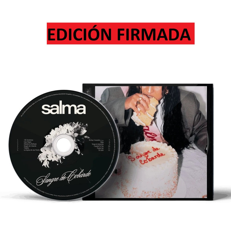 SALMA - SANGRE DE COBARDE (CD) EDICIÓN FIRMADA