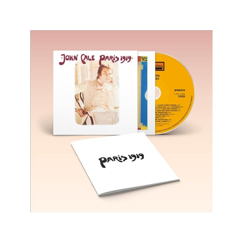 JOHN CALE - PARIS 1919 (CD) DELUXE