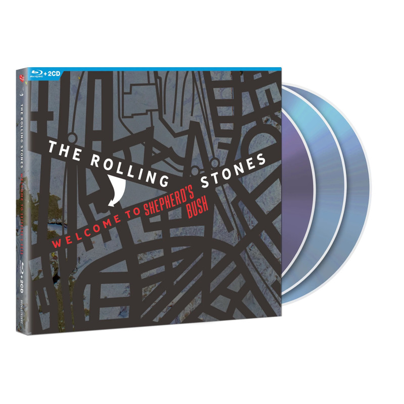 THE ROLLING STONES - WELCOME TO SHEPHERD’S BUSH (2 CD + BLU-RAY)
