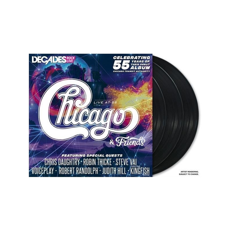 CHICAGO & FRIENDS - LIVE AT 55 (3 LP-VINILO)
