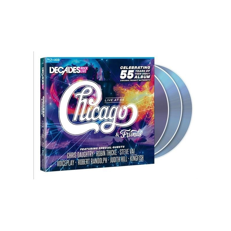 CHICAGO & FRIENDS - LIVE AT 55 (2 CD + BLU-RAY)