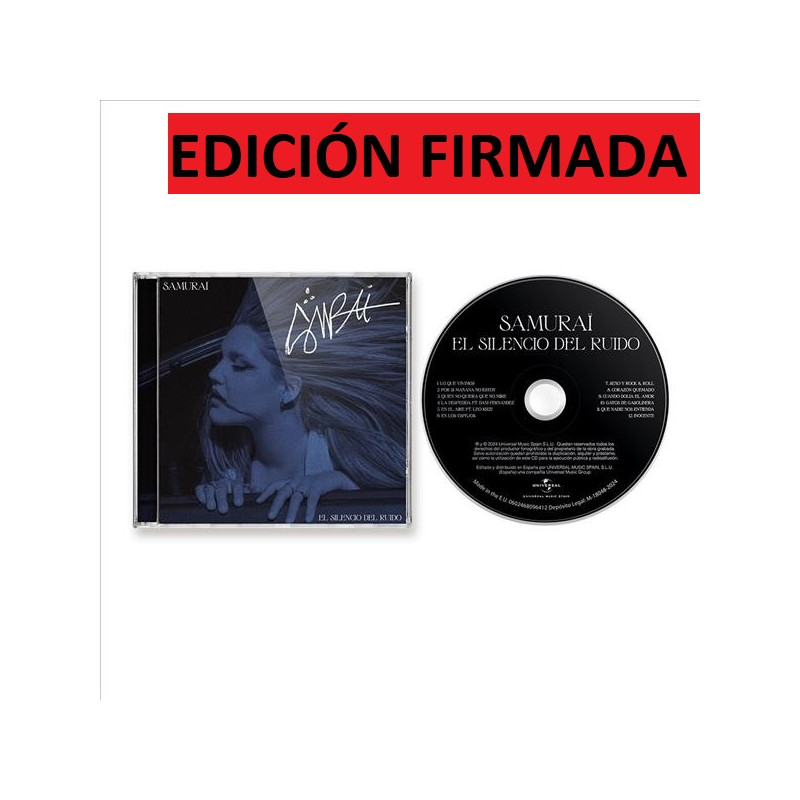SAMURAÏ - EL SILENCIO DEL RUIDO (CD) EDICIÓN FIRMADA