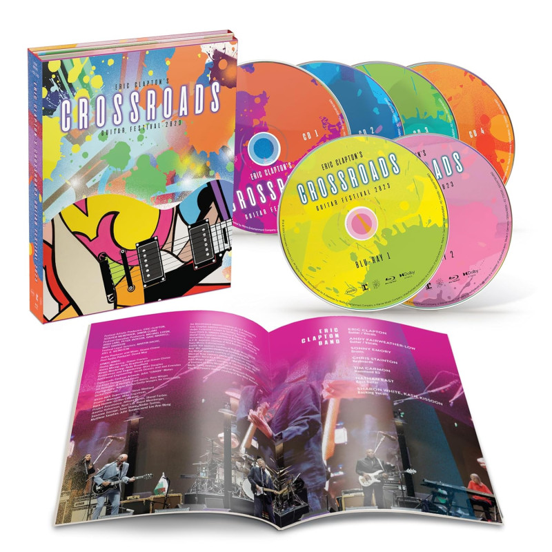 ERIC CLAPTON - ERIC CLAPTON'S CROSSROADS GUITAR FESTIVAL 2023 (4 CD + 2 BLU-RAY)