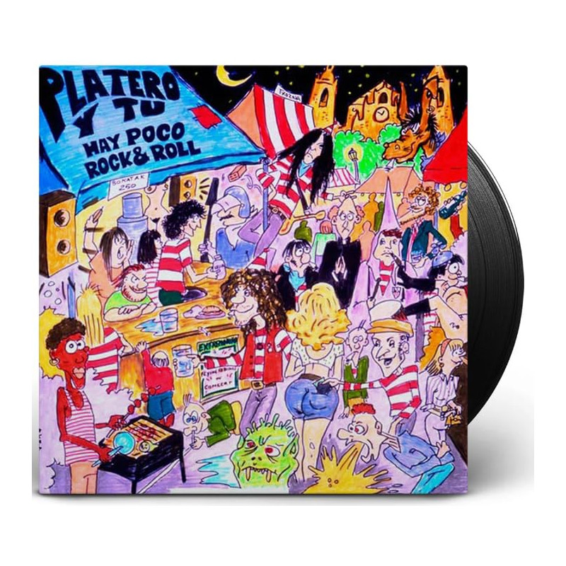 PLATERO Y TU - HAY POCO ROCK'N'ROLL (LP-VINILO)
