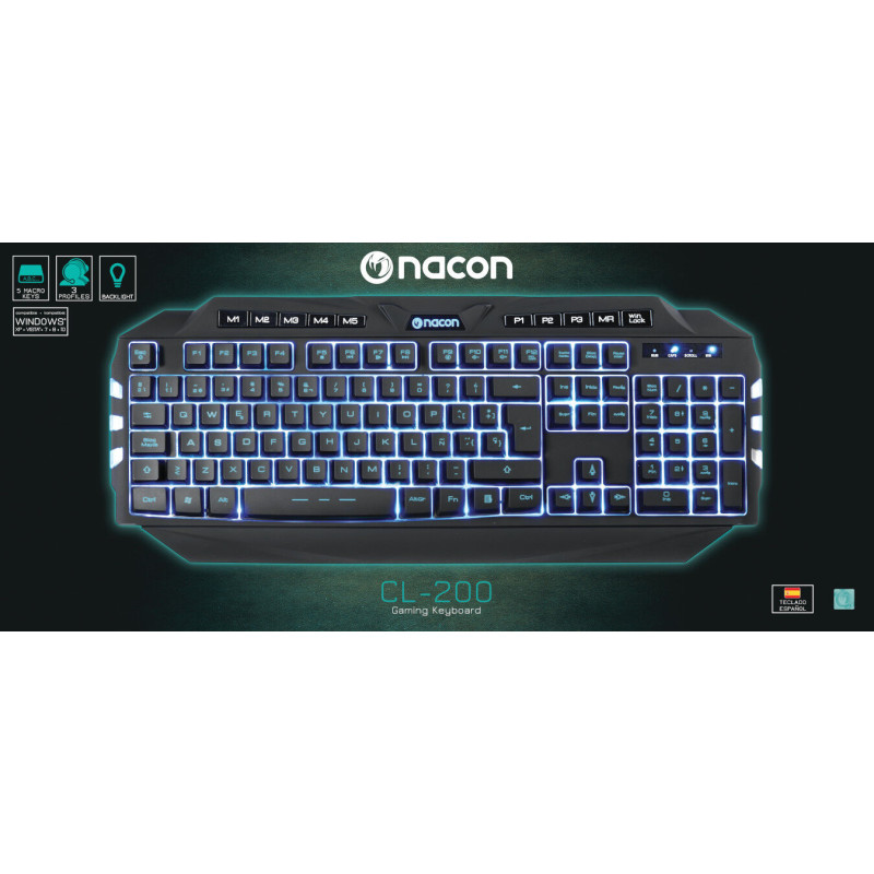 PC TECLADO CL-200 NACON