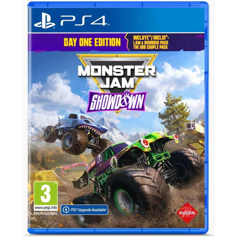 PS4 MONSTER JAM SHOWDOWN DAY ONE EDITION
